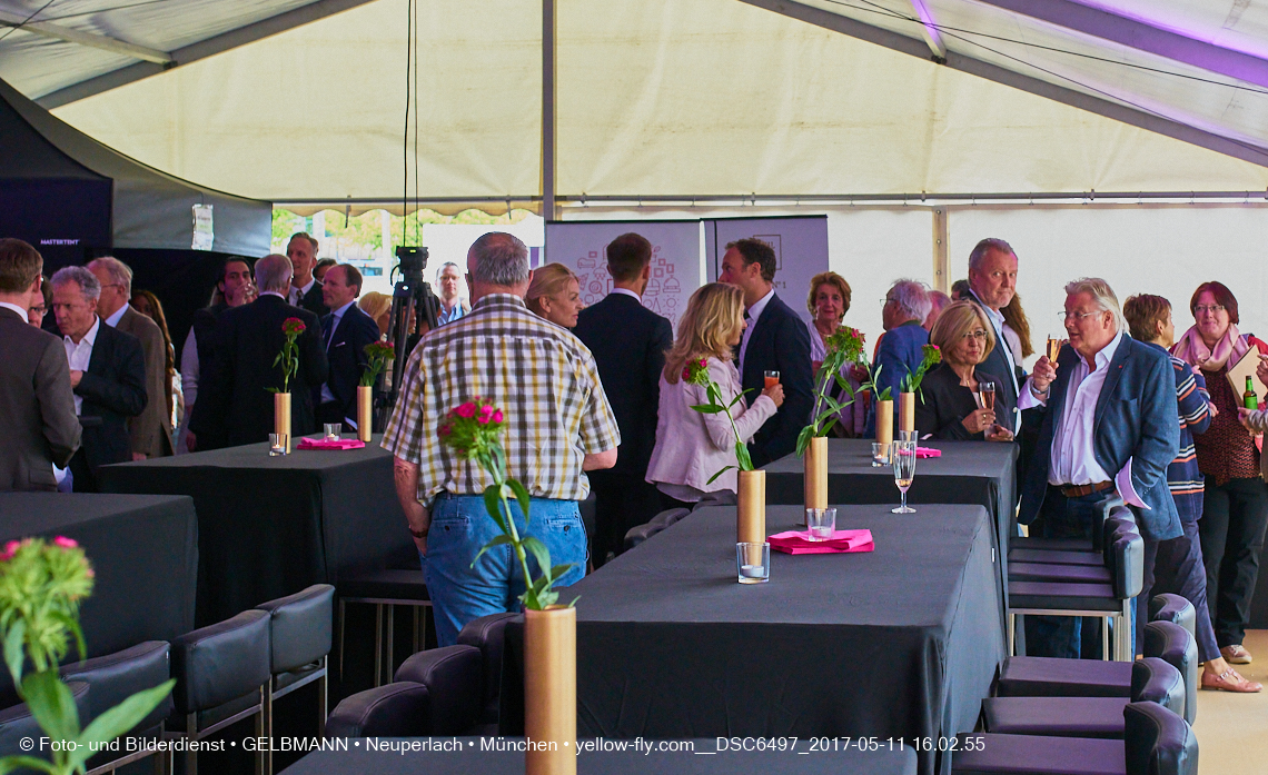 11. Mai 2017 - Grundsteinlegung für die LOGE und dem Kulturquadrat in Neuperlach